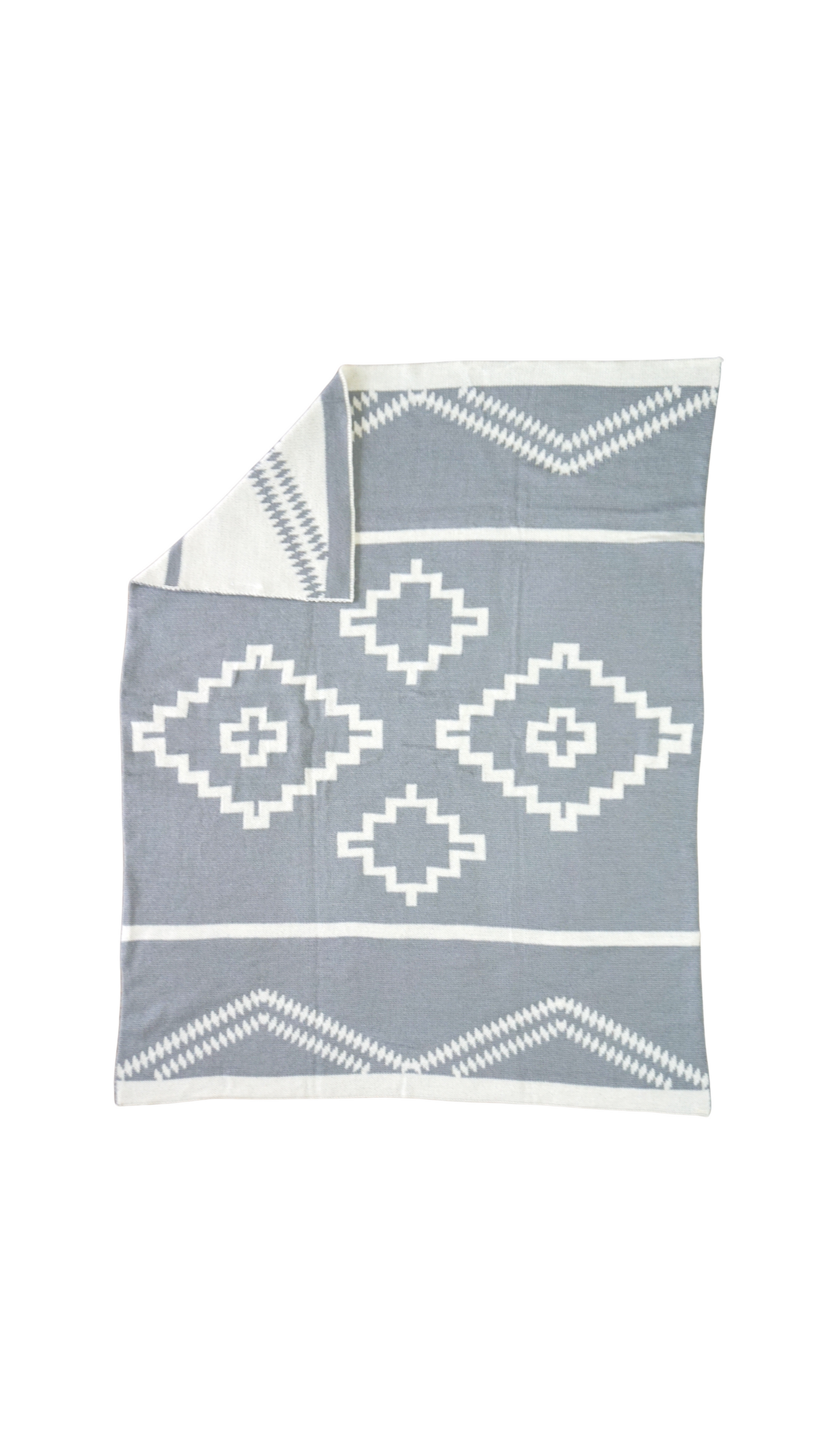 BABY GRAY ALPINE BLANKET (Retired Product)