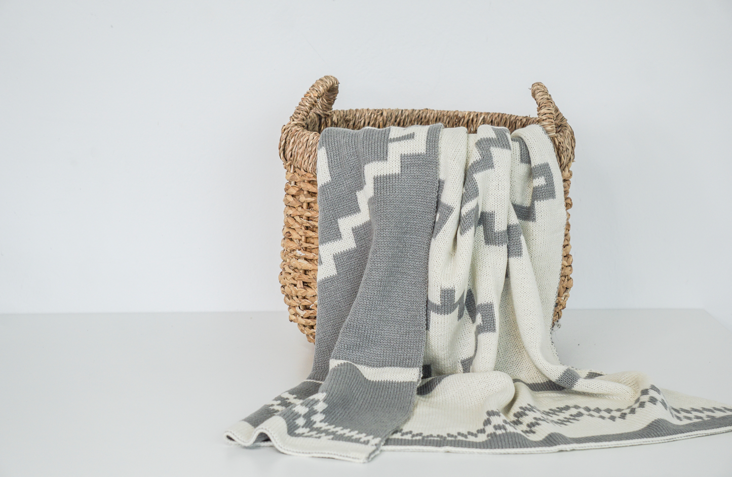 BABY GRAY ALPINE BLANKET (Retired Product)