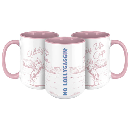 GIDDY UP CUP - Pink Handle - Pink