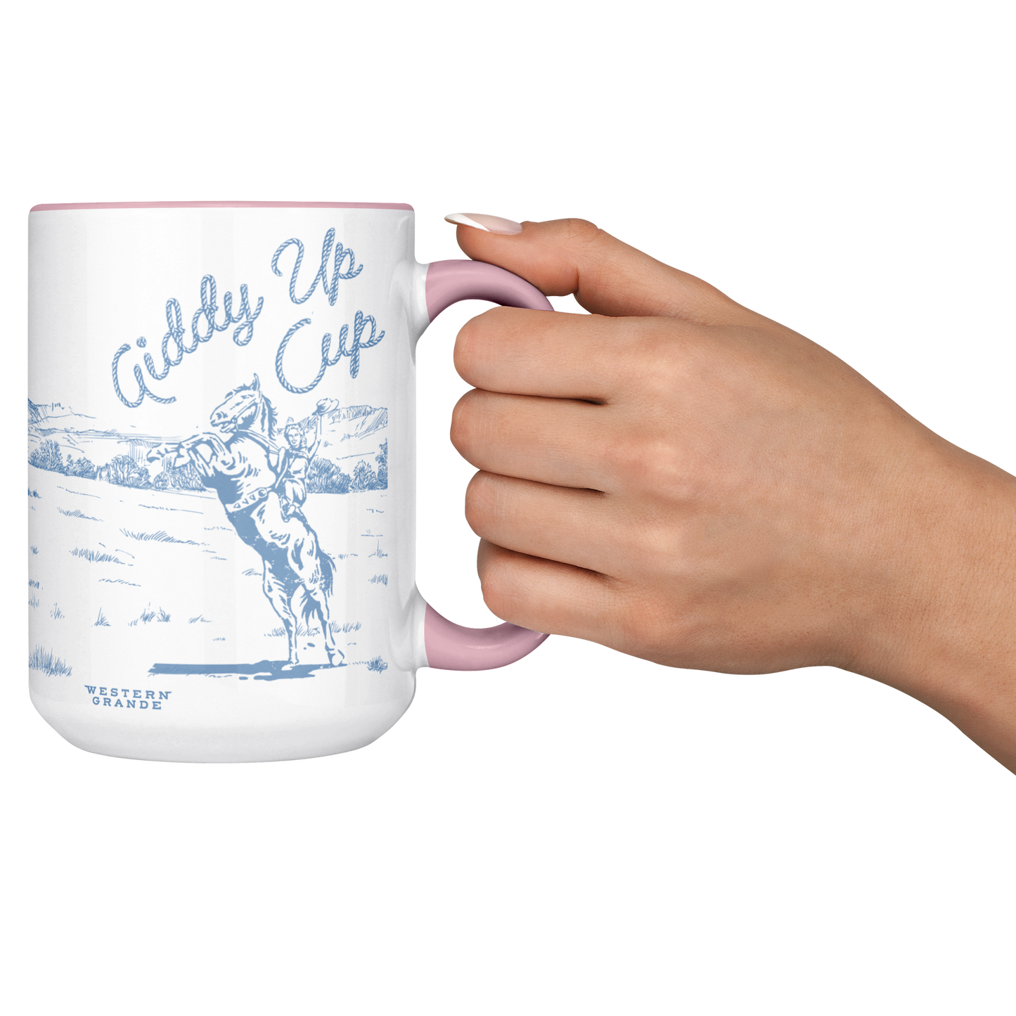 Giddy_Up_Cup_-_Blue__Purple_on_Pink_Lifestyle_RH_Cheers_Mockup.png