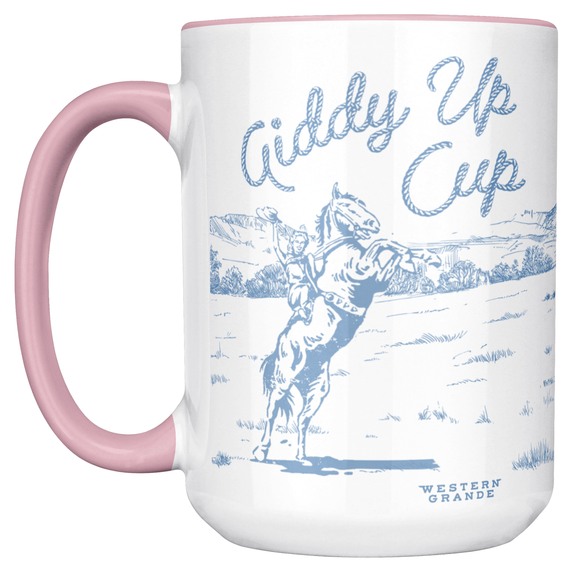 Giddy_Up_Cup_-_Blue__Purple_on_Pink_Main_LH_Mockup.png