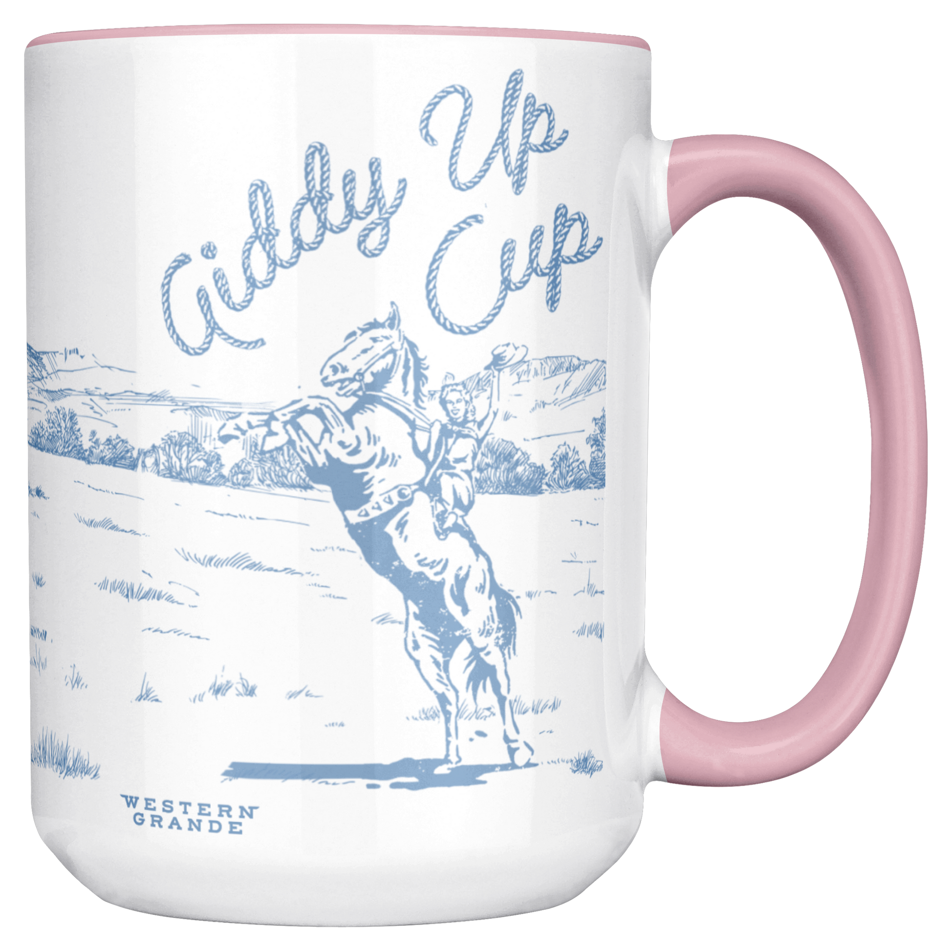 Giddy_Up_Cup_-_Blue__Purple_on_Pink_Main_RH_Mockup.png