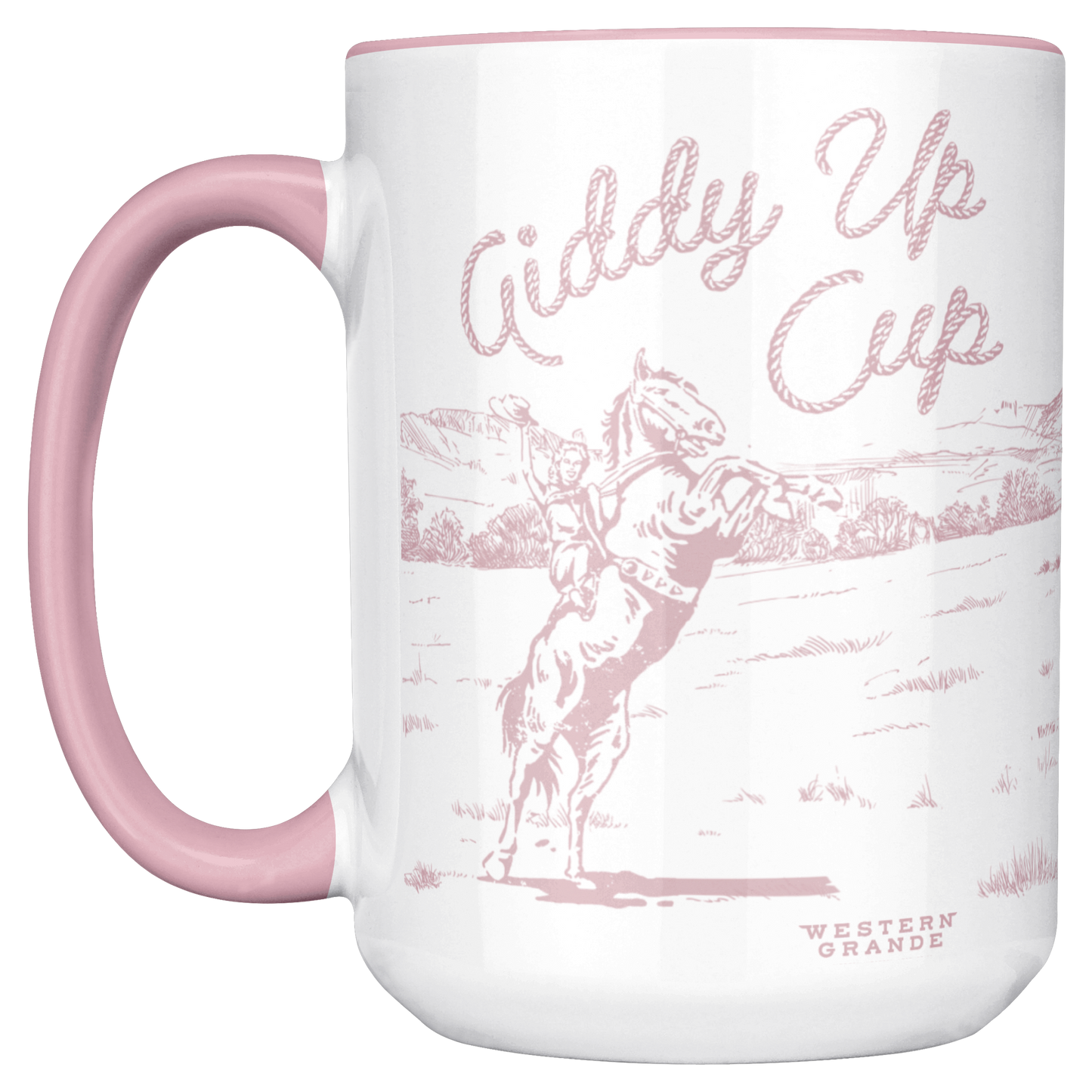 Giddy_Up_Cup_-_Pink__Orange_on_Pink_Main_LH_Mockup.png