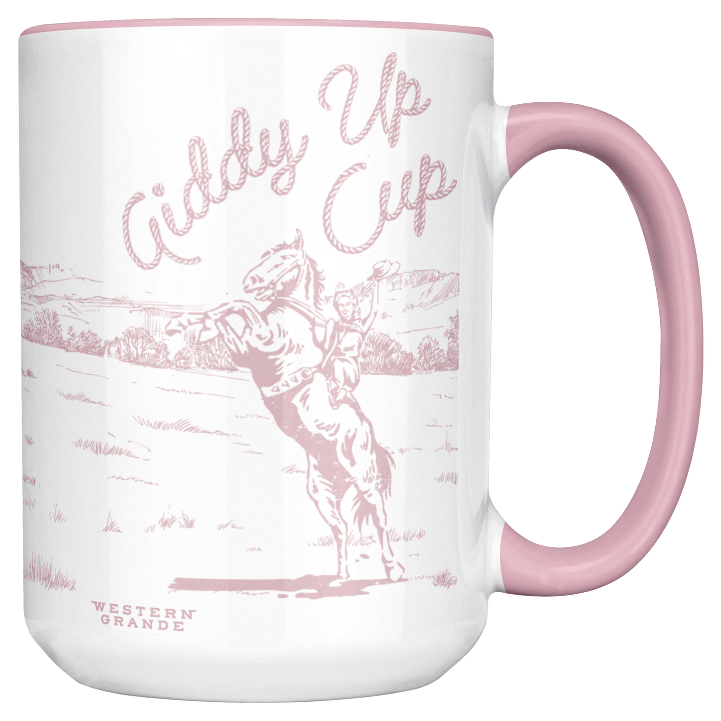 Giddy_Up_Cup_-_Pink__Orange_on_Pink_Main_RH_Mockup.png