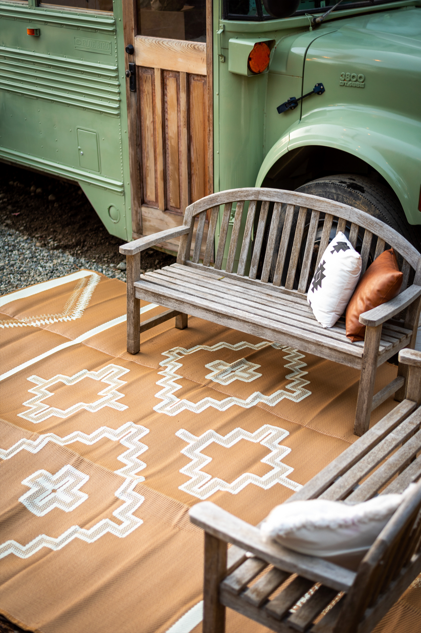 RANCH RUGS - 9ft x 12ft - ALPINE - Tan + Ivory – WesternGrande